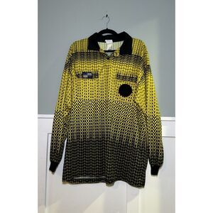 Official‎ Sports International NISOA Referee XL Shirt Jersey Yellow Long Sleeve